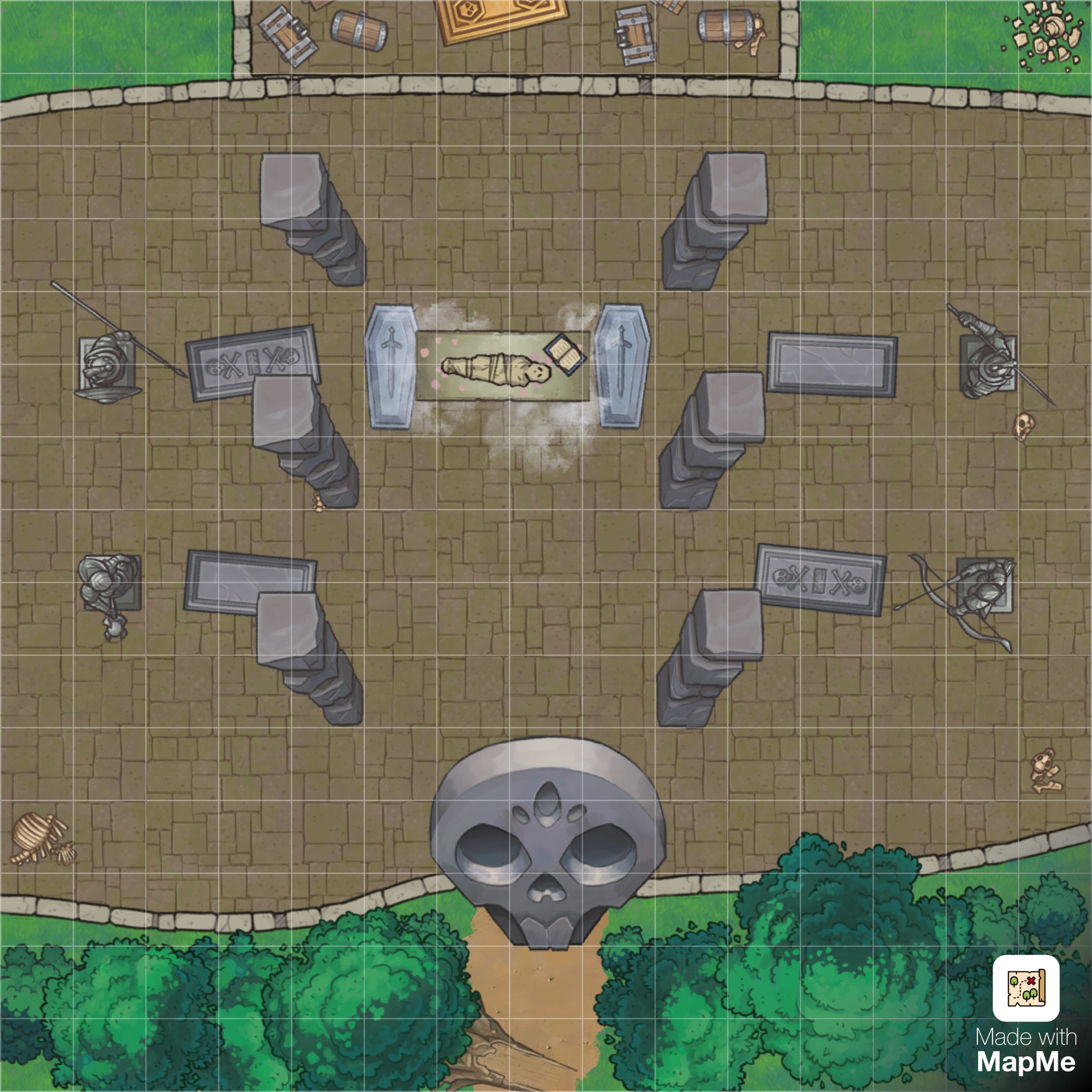 15 Minute Map – Forgotten Crypt