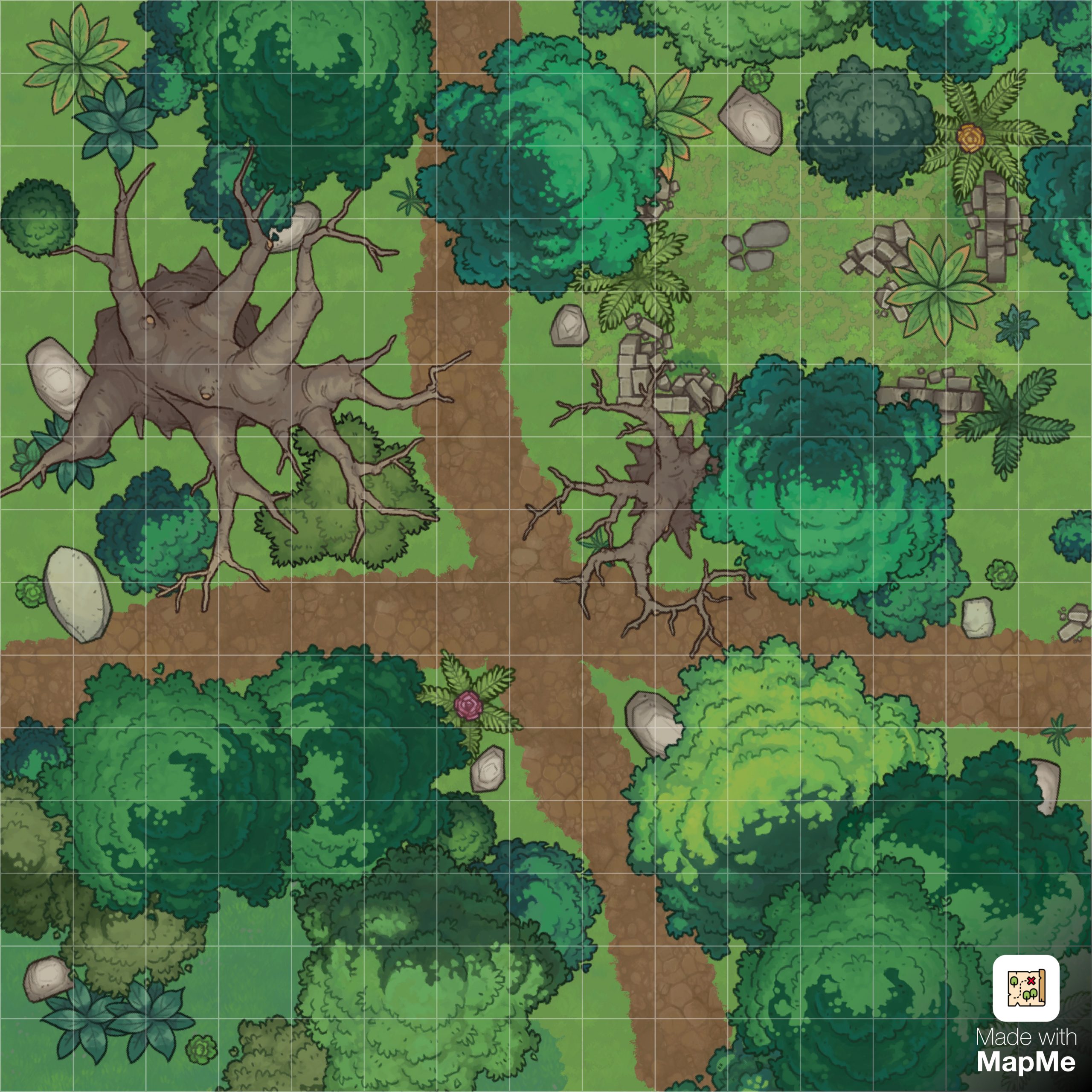 15 Minute Map – Misty Crossroads