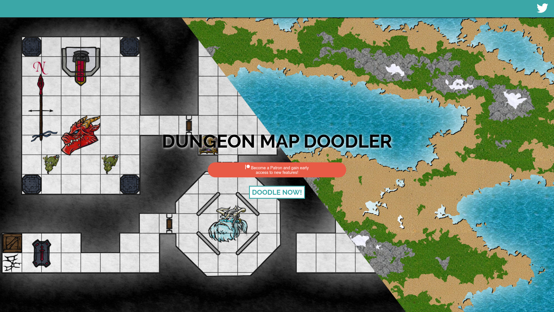 Screenshot of Dungeon Map Doodler