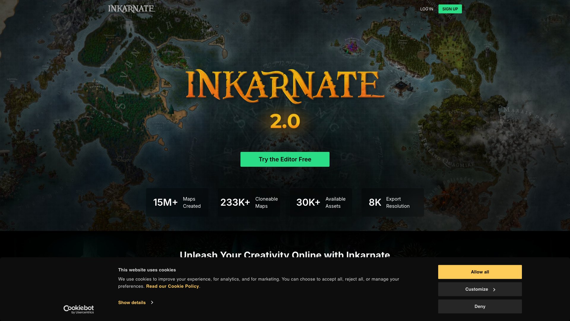 Inkarnate – Unleash Your Creativity Online with Inkarnate